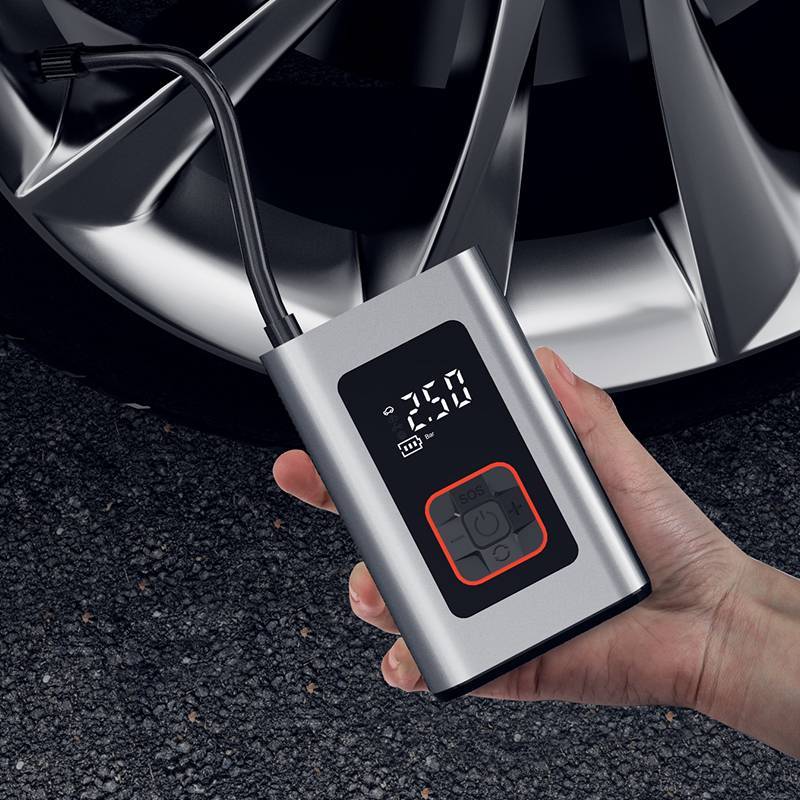 9-Function Digital Portable Tire Inflator , Air Compressor With LED Display