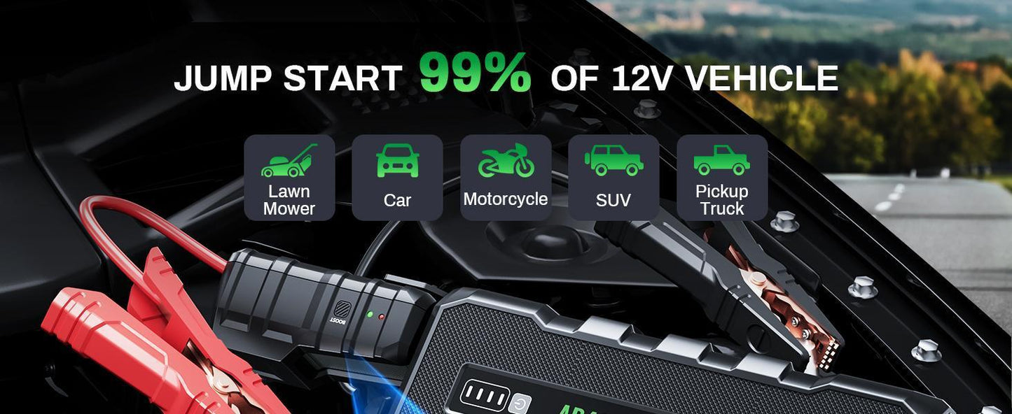Tek Vortex 4000A Emergency Car Jump Starter