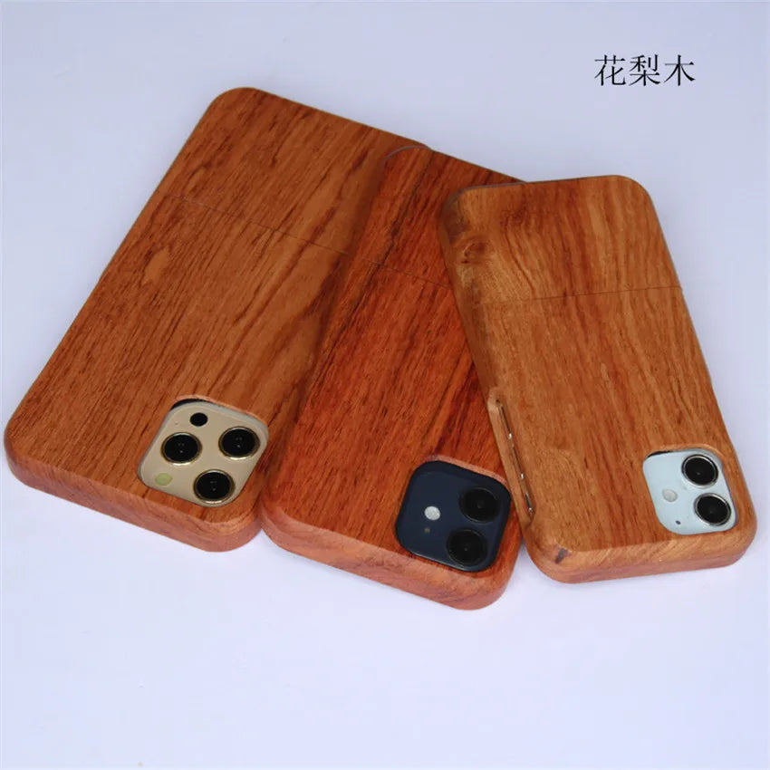 Natura Full Wood Phone Case For iPhone 13 11 12