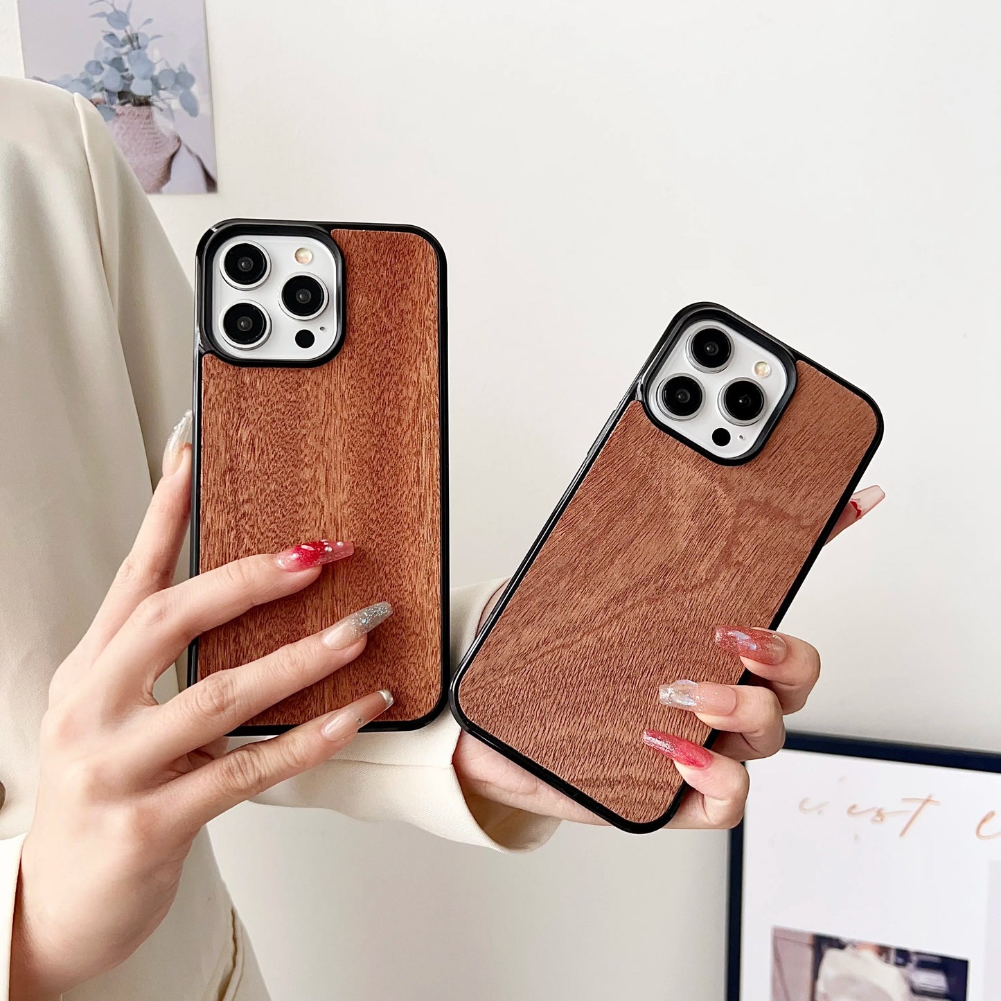 Real Wood Phone Case For iPhone