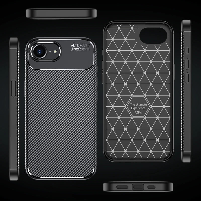Carbon Fiber Case For iPhone SE