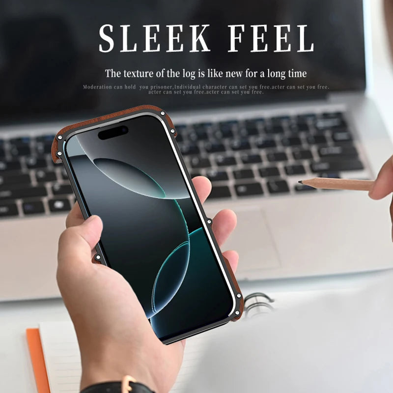 Aluminum Metal Bumper Case for iPhone