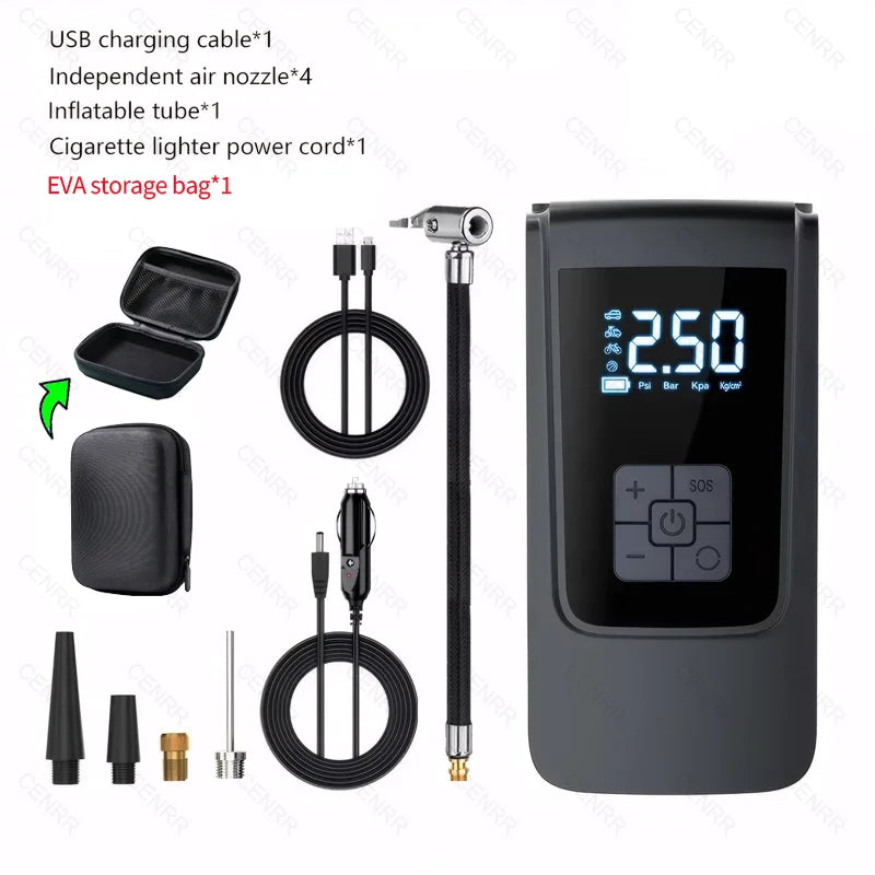 Tek Vortex Portable Car Starter with Air Pump