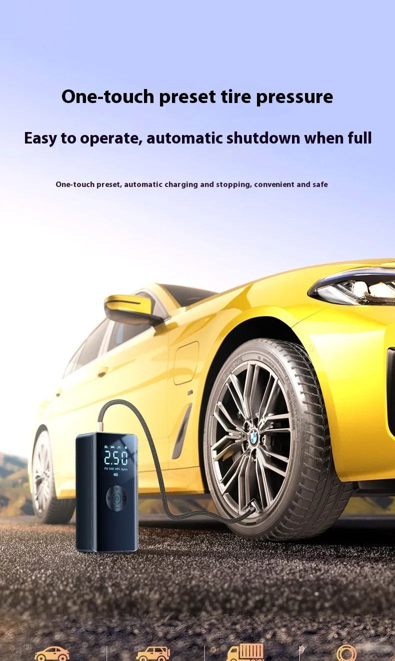 Car Multi-function Air Compressor Jump Starter