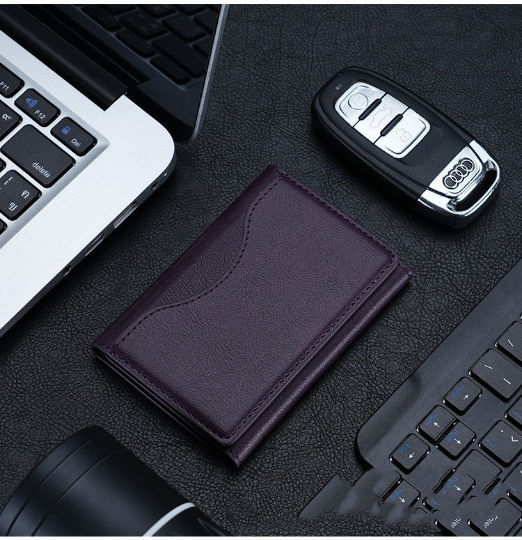 MagSafe Magnetic Card Holder Tri-fold Wallet Card Holder