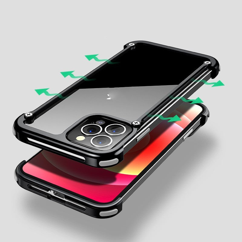 Metal Frame Mobile Phone Case (Fall-Proof)