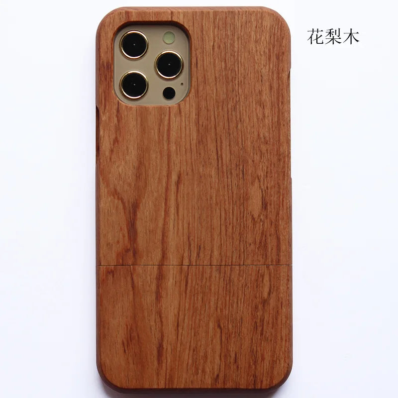 Natura Full Wood Phone Case For iPhone 13 11 12