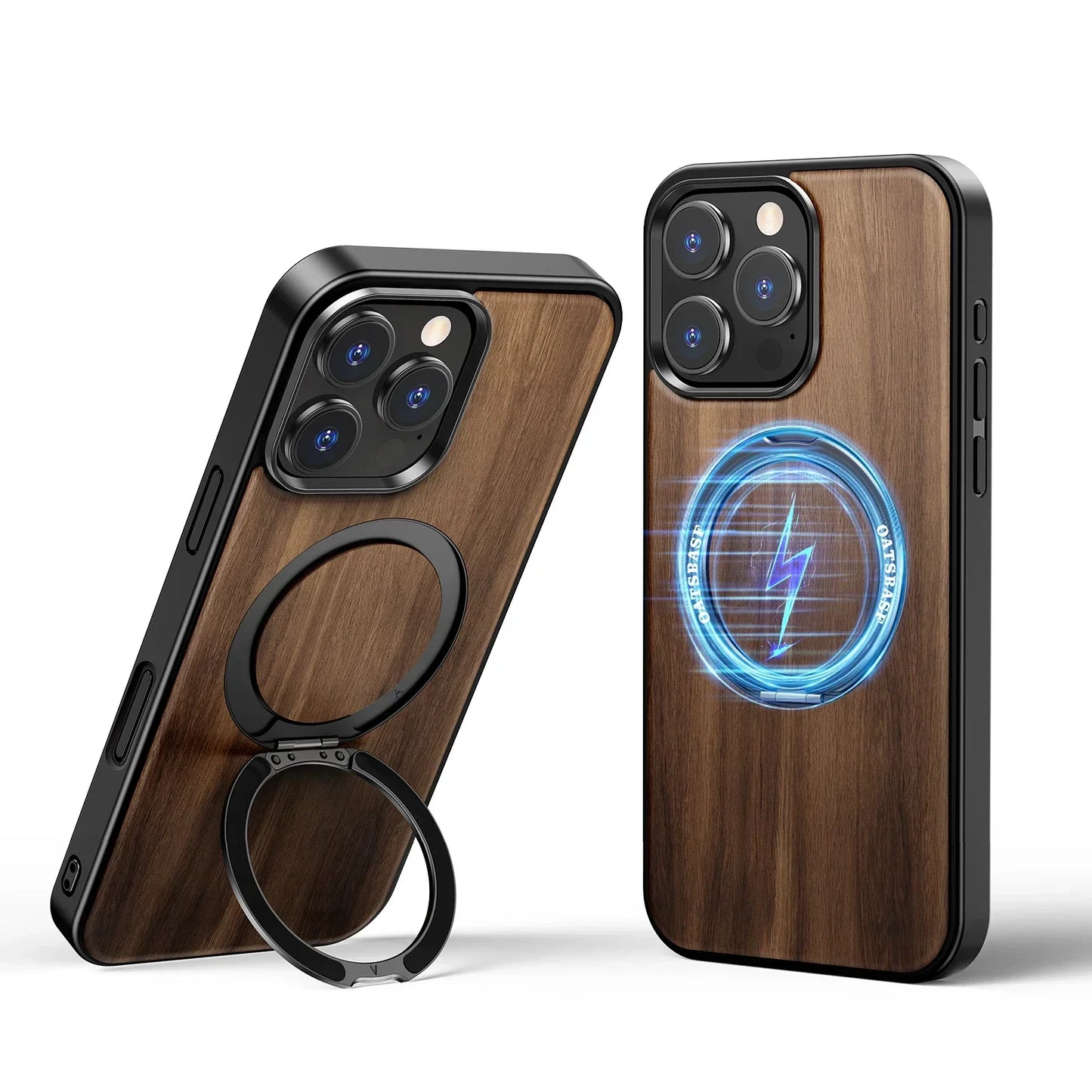 Oatsbasf Wooden Style Phone Case for iPhone