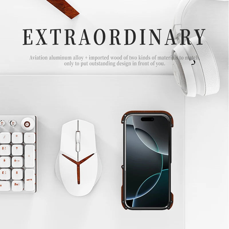 Aluminum Metal Bumper Case for iPhone