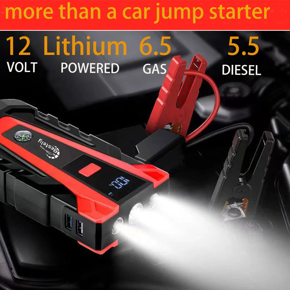 12v Car Battery Jump Starter (3000A) Tek Vortex