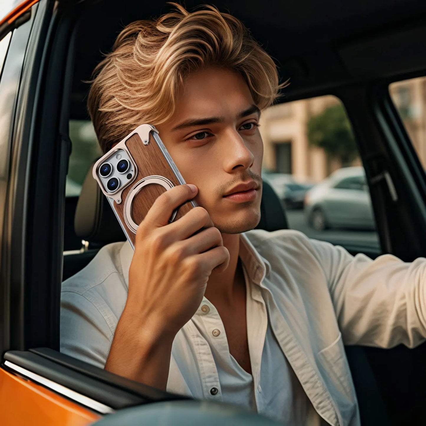 Eary Solid Wood Phone Case