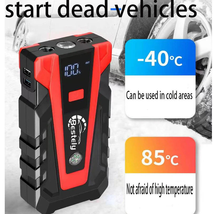 12v Car Battery Jump Starter (3000A) Tek Vortex