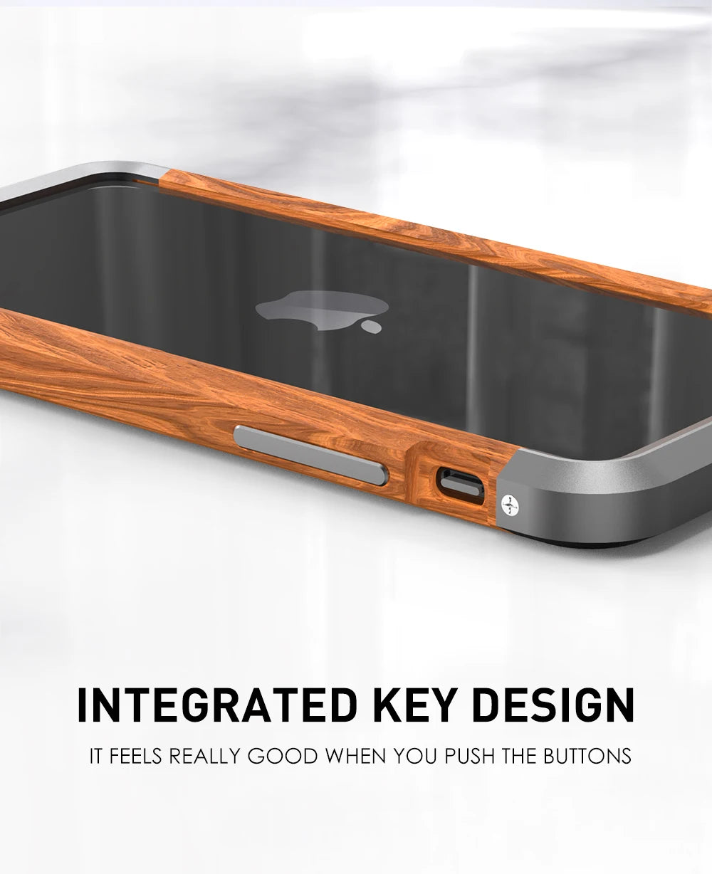 High Quality Natural Wood Phone Case for iPhone