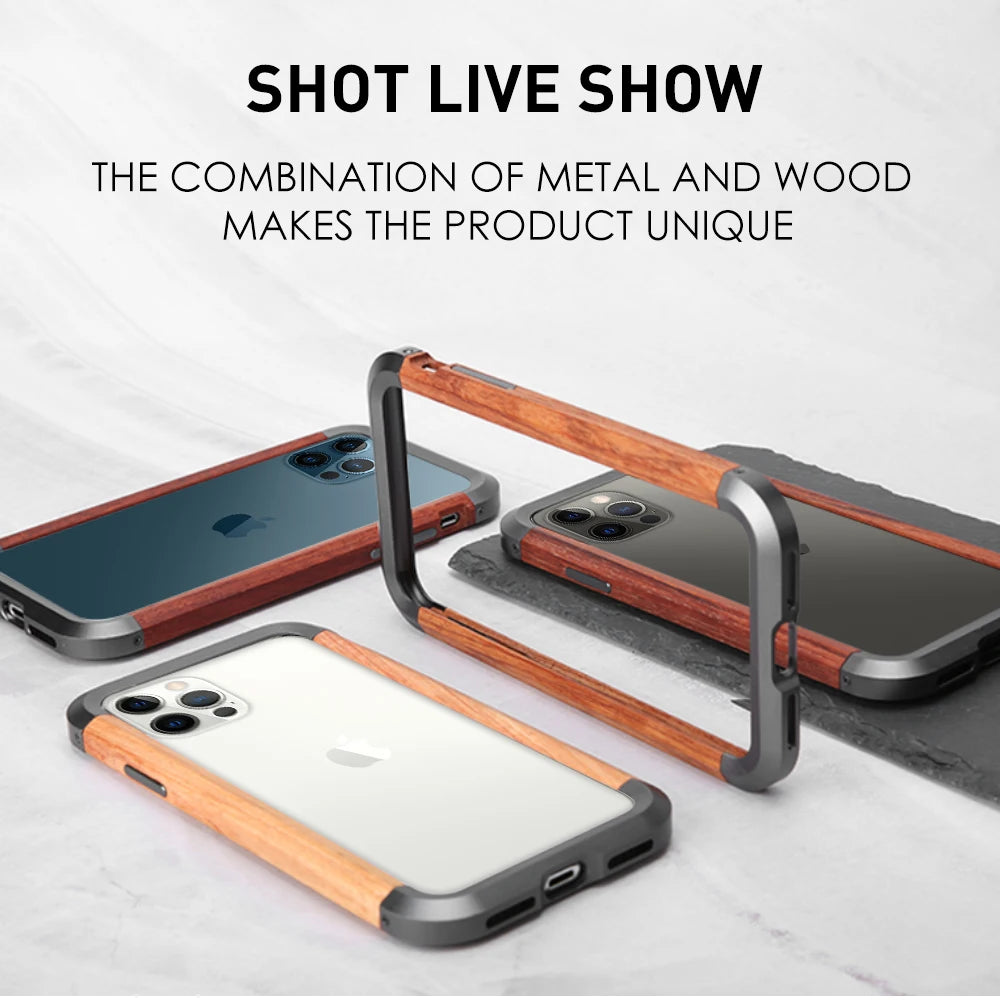 High Quality Natural Wood Phone Case for iPhone