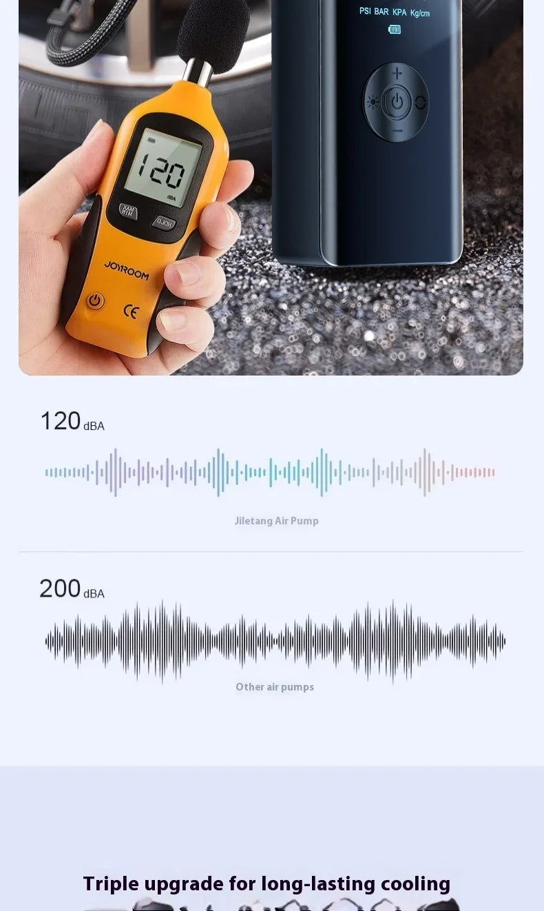Car Multi-function Air Compressor Jump Starter