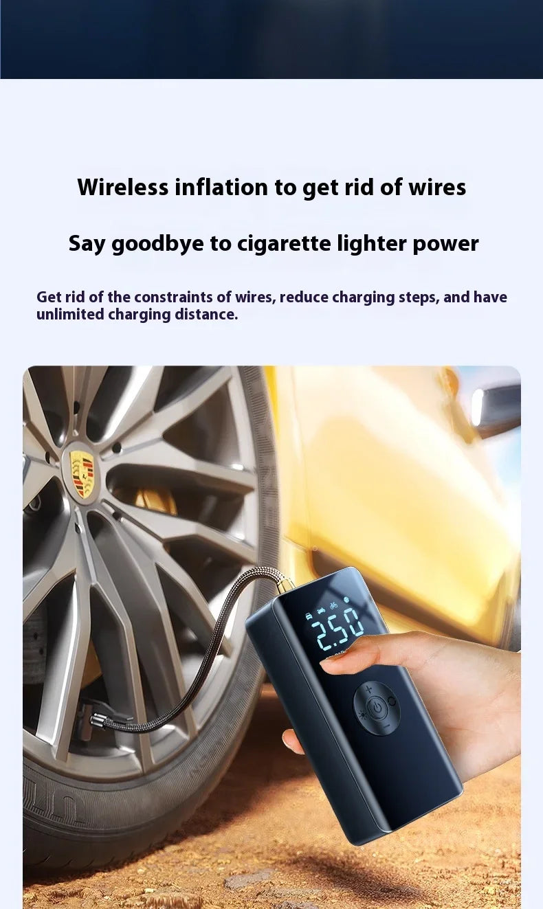 Car Multi-function Air Compressor Jump Starter