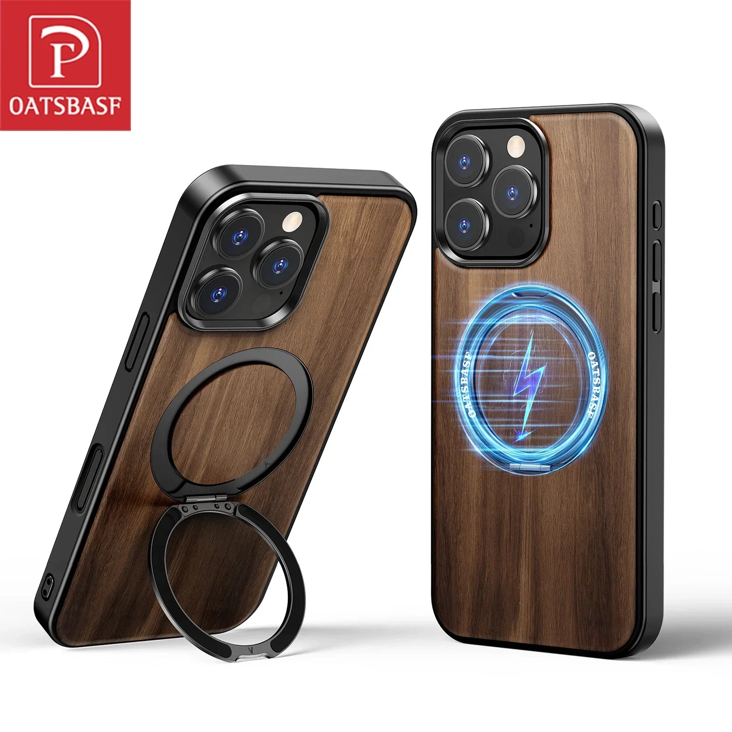 Oatsbasf Wooden Style Phone Case for iPhone