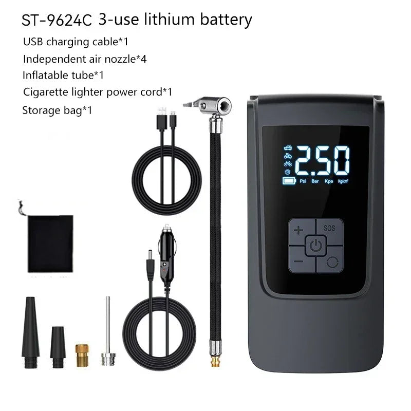 Tek Vortex Portable Car Starter with Air Pump