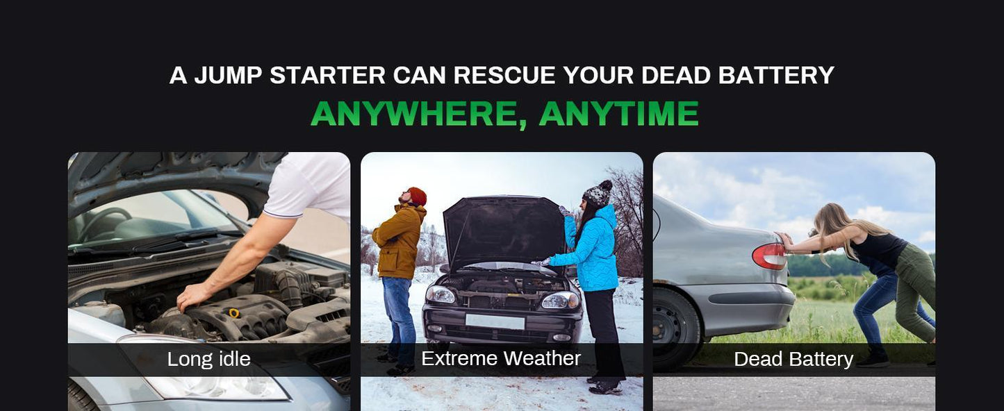Tek Vortex 4000A Emergency Car Jump Starter